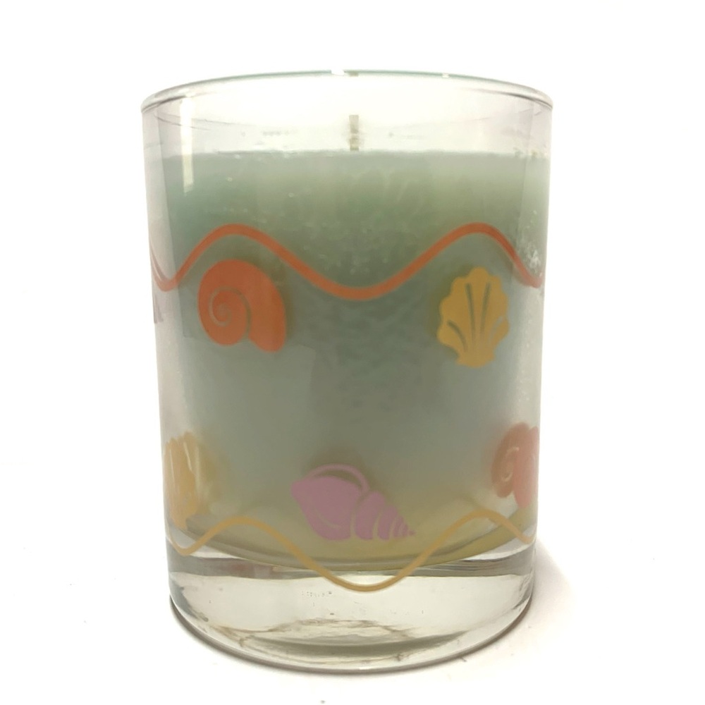Vintage Avon Naturals Sea Scented Candle Seashell Votive Holder